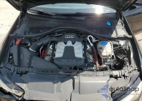 2013 Audi A6 Premium Plus from USA, damaged, VIN WAUGGAFC8DN008838